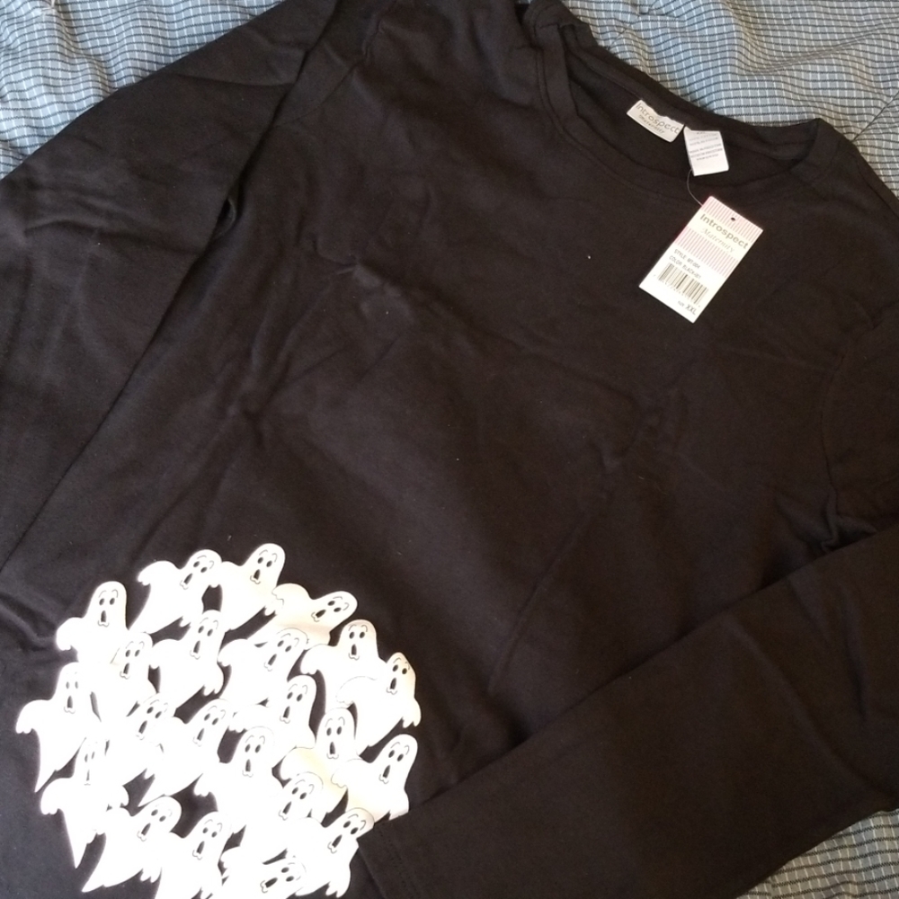 Ghost maternity long sleeve tee